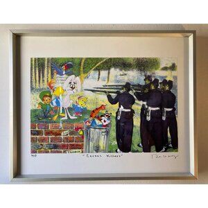 "Cereal Killers" by Nelson De La Nuez Limited Edition Hand Signed 1999 Pop Art
